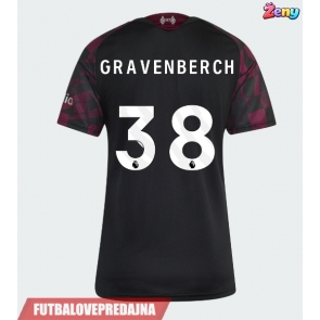Lacne Ženy Futbalové dres Liverpool Ryan Gravenberch #38 2026-27 Krátky Rukáv - Tretina